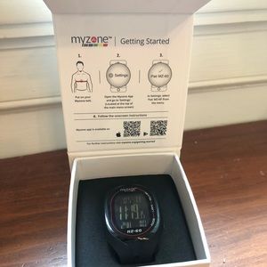 My zone heart rate watch.